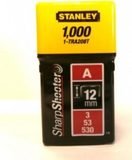 1-TRA208T LD sponky TYP A 5/53/530, 12mm 1000ks Stanley