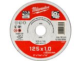 Řezný kotouč Milwaukee A46M11BF SCS 41/125 pr. 125mm/1,0 na ocel, HARDOX, legované oceli (4932451477)