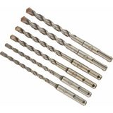 DT60302 6 dílná sada SDS PLUS vrtáků