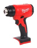 Aku horkovzdušná pistole Milwaukee M18 BHG-0 - 18V, 470°C, 1.4kg, bez akumulátoru a nabíječky (4933459771)