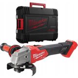 Bezuhlíková aku úhlová bruska Milwaukee M18 FSAGV125XB-0X - 125mm, 18V, M14, regulace, 2.7kg, kufr, bez akumulátoru a nabíječky (4933478436)