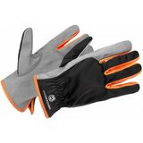 Pracovní ochranné rukavice ProMacher CARPOS GLOVES, šedo-oranžové L