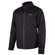 M12 HJP-0 (XL) vyhřívaná prošívaná bunda bez baterie, černá 4933464367