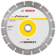 Univerzální diamantový kotouč Bosch Eco for Universal 230 x 22,23 x 2,6 x 7 mm (kód 2608615031), 1ks
