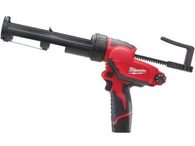 Aku vytlačovací pistole na tmely Milwaukee M12 PCG/310C-201B pro náplně 310ml, 1x aku 12V/2.0Ah (4933441655)