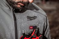 MILWAUKEE M12 HJ GREY5-201 Vyhřívaná bunda šedá vel. XL 4932492955