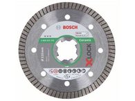 Diamantový kotouč na tvrdou dlažbu, kámen, obklady, keramiku pro úhlové brusky se systémem X-LOCK Bosch Best for Ceramic Extra Clean Turbo, pr. 115 x 22.23 x 1.4 / 7 mm (2608615131)