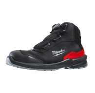 Bezpečnostní obuv, vodoodpudivá kůže nubuk, systém BOA® Fit Milwaukee Flextred™ S3S B1M110133 ESD SC FO SR černá barva (vel.42), 4932498125