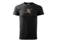 XTLINE Triko unisex černé | velikost L
