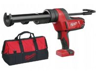 Aku vytlačovací pistole na tmely Milwaukee C18 PCG/310C-0B pro náplně 310ml - 18V, 2.3kg, taška, bez akumulátoru a nabíječky (4933459637)