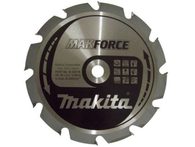 Pilový kotouč na dřevo Makita B-08218 Makforce, 190x15/88mm, 12 zubů