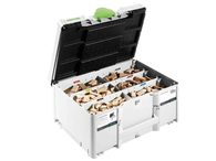 Sada bukových kolíků v Sytaineru SYS3 M 187 pro horní frézku Festool DF 500 (Festool DOMINO DS 4/5/6/8/10 1060 BU), kód: 576794