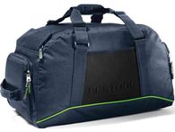 Sportovní taška Festool - 50x30x30cm, cca 45L, tmavě modrá, zelené ozdobné švy (498494)