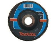 Lamelový brusný kotouč Makita P-65218 - 150x22.2mm, zrnitost K40, na broušení měkké oceli, hliníku, měkkých něžělezných kovů a jejich slitin, plastů, dřeva nebo litiny pro úhlové brusky