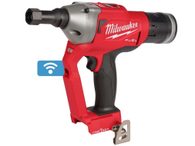 Bezuhlíkové aku nýtovací kleště - aku nýtovačka Milwaukee M18 ONEFLT-0X - 18V, 20.000N, 2.8kg, kufr, bez akumulátoru a nabíječky (4933478637)