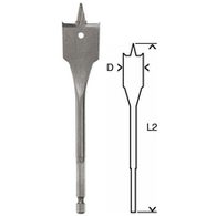Hawera 228078 - Plochý frézovací vrták SelfCut 38,0x152 mm