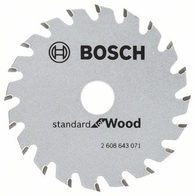 2608643071 Pilový kotouč Standard for Wood 85x15x1,1/0.7mm 20z pro GKS 10.8 V-LI