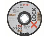 Řezný kotouč na nerez pro úhlové brusky se systémem X-LOCK Bosch Standard for Inox - 125 x 1.0 x 22.23 mm, plochý (2608619262)