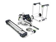 Kapovací pila Festool KS 120 REB-Set-UG KAPEX - 1600W, 260mm, 23.1kg, podvozek, příslušenství (575313)