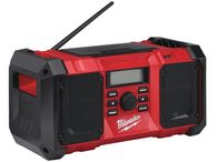 Aku stavební rádio Milwaukee M18 JSRDAB+-0 - 18V, aku stavební rádio bez akumulátoru a nabíječky (4933451251)