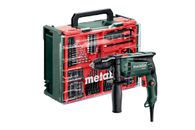 Metabo SBE 650 Set příklepová vrtačka se 78dílnou mobilní dílnou