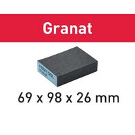 Brusná houba 69x98x26 220 GR/6 Granat 201083