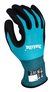 Makita pracovní rukavice pletené basic, nitril, velikost XL