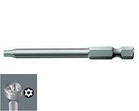 Bit TX25/89mm, TORX®, up. šestihran 1/4´´ 867/4 Z Bity TORX® BO s otvorem, WERA, 060053