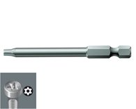 Bit TX9/89mm, TORX®, up. šestihran 1/4´´ 867/4 Z Bity TORX® BO s otvorem, WERA, 060049