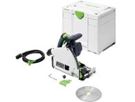 Ponorná pila Festool TS 60 KEBQ-Plus - 1500W, 168mm, 4.7kg, kufr Sytainer SYS3 M 327 (576721)