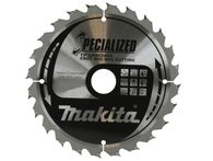 Pilový kotouč na dřevo Makita B-09438 Specialized, 210x30mm, 24 zubů