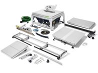 TKS 80 EBS ST 840-Set - 2200W, 254mm, 38.4kg, odsávací sada, podélný doraz, posuvný stůl a další příslušenství (578108)