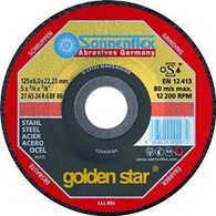 Brusný kotouč Goldenstar 230x6,0x22,23 mm na ocel AS24R6BF F27