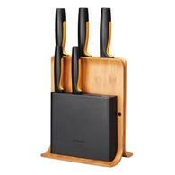 Functional Form Bambusový blok s pěti noži FISKARS 1057552