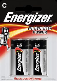 Baterie alkaline Power LR14 C 2 ks