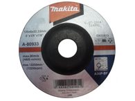 Brusný kotouč na ocel Makita - 125 x 6 x 22 mm (A-80933)