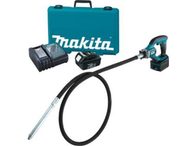 Aku zhutňovač betonu Makita DVR450RTE - 2x aku 18V/5.0Ah, 3.5kg, v kufru
