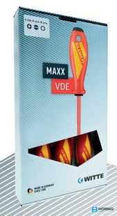 WITTE sada šroubováků MAXX VDE 1000V, PL+PZ+zkoušečka, 6-dílná