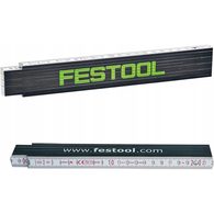 Skládací metr Festool - 2m, 10 částí, dřevo, klouby s vnitřními pružinami z kalené oceli (201464)