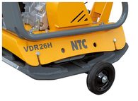 Podvozek s držákem na rámu stroje pro reverzní vibrační desku VDR 20, 22, 26, 32 , NTC