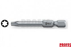 Bit TX27/89mm pr. 6mm, TORX®, up. šestihran 1/4´´ pro držák F6,3, 867/4 Z, WERA, 060190