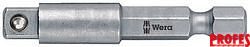 Adaptér na hlavice 1/4" 870/4 (strojní), WERA, 050205-1/4"x50