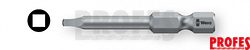 Bit #3/50mm, up. šestihran 1/4´´ 868/4 s vnitřním čtyřhranem, WERA, 060170