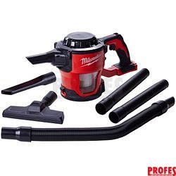 Aku kompaktní ruční/tyčový vysavač Milwaukee M18 CV-0, bez AKU