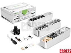 Sortiment spojovacích prvků pro frézku Festool DF 500 (Festool DOMINO KV-SYS D8) - kufr Systainer SYS3 M 137, kód: 576797