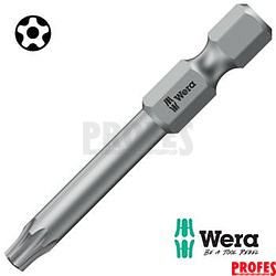 Bit 15IPR/89mm, TORX PLUS®, up. šestihran 1/4´´ 867/4 IPR, s otvorem, WERA, 134720