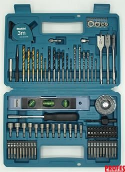 E-10730	sada bitů a vrtáků, 102ks = oldP-52037