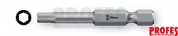 Bit 5,0x50mm imbus, up. šestihran 1/4´´ 840/4 Z, Hex-plus SW, WERA, 059615