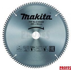 Makita D-65408 pilový kotouč 260x30mm, 100Z