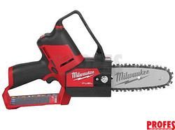 Bezuhlíková aku prořezávací řetězová pila Milwaukee M12 FHS-0 - 12V, 15cm, 2.3kg, bez akumulátoru a nabíječky (4933472211)